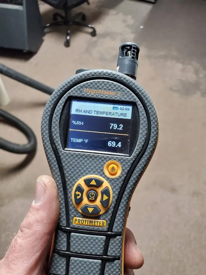 Moisture meter humidity assessment for Mold Remediation & Removal in El Reno